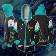 Hatsune Mike anime printing hoodie sweater cloth