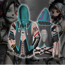 Hatsune Mike anime printing hoodie sweater cloth