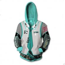 Hatsune Mike anime printing hoodie sweater cloth