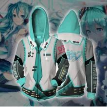 Hatsune Mike anime printing hoodie sweater cloth