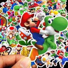 Super Mario anime waterproof stickers set(50pcs a set)