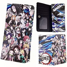 Demon Slayer anime long wallet