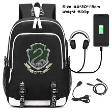 Harry Potter USB charging laptop backpack school b...