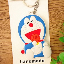 Doraemon anime two-sided key chain