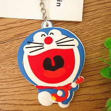 Doraemon anime two-sided key chain