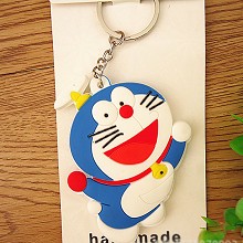 Doraemon anime two-sided key chain