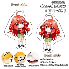 Gotoubun no hanayome anime custom shaped pillow