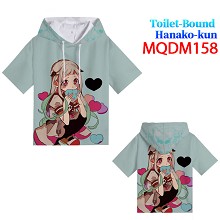 Toilet-Bound Hanako-kun anime short sleeve hoodie ...