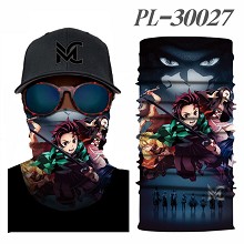 Demon Slayer anime headgear stocking mask magic scarf neck face mask