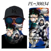 My Hero Academia anime headgear stocking mask magic scarf neck face mask