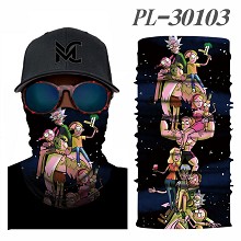 Rick and Morty anime headgear stocking mask magic scarf neck face mask