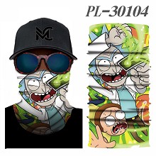 Rick and Morty anime headgear stocking mask magic scarf neck face mask