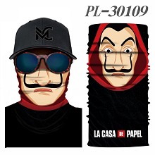 La casa de papel headgear stocking mask magic scar...