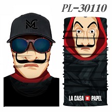 La casa de papel headgear stocking mask magic scar...