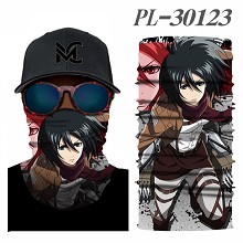 Attack on Titan anime headgear stocking mask magic scarf neck face mask