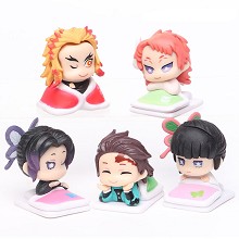 Demon Slayer anime figures set(5pcs a set)