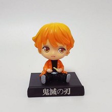 Demon Slayer Agatsuma Zenitsu bobblehead   anime f...