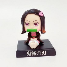 Demon Slayer Kamado Nezuko bobblehead  anime figur...