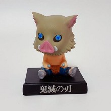 Demon Slayer Hashibira Inosuke bobblehead  anime f...