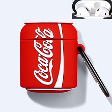 Coca Cola Airpods 1/2 shockproof silicone cover pr...