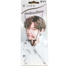 BTS V star necklace