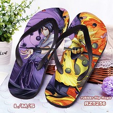 Naruto anime flip-flops shoes slippers a pair