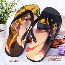 JoJo's Bizarre Adventure anime flip-flops shoes slippers a pair