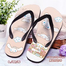 Cinnamoroll anime flip-flops shoes slippers a pair