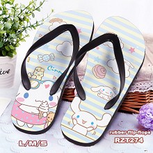 Cinnamoroll anime flip-flops shoes slippers a pair