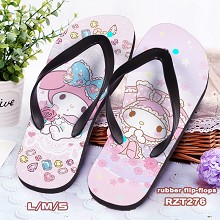 My Melody anime flip-flops shoes slippers a pair