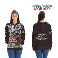 My Hero Academia anime long sleeve hoodie cloth