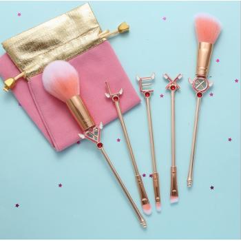 EXO star makeup Brush(5pcs a set)