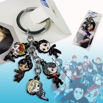 YURI on ICE anime key chain