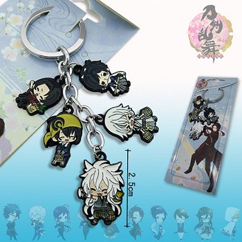 Touken Ranbu Online anime key chain