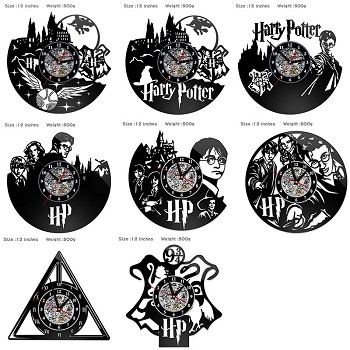 Harry Potter wall clock