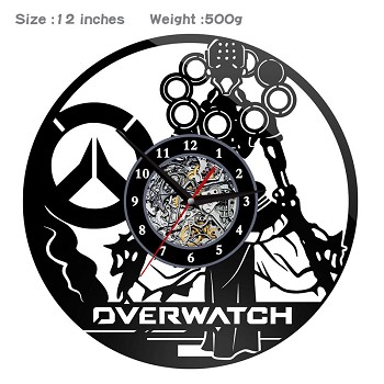 Overwatch game wall clock