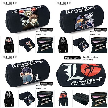 Death Note anime canvas pen bag pencil bag