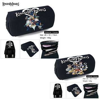 Kingdom Hearts anime canvas pen bag pencil bag