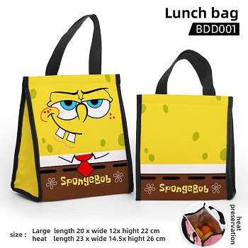 Spongebob anime lunch bag