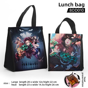 Demon Slayer anime lunch bag