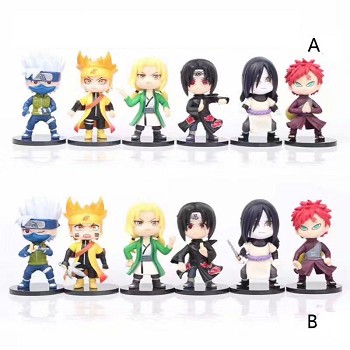 Naruto anime figures set(6pcs a set)