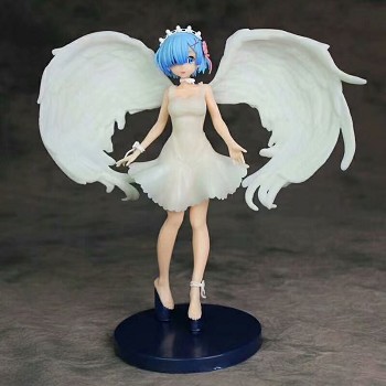 Re:Life in a different world from zero angel rem anime figure