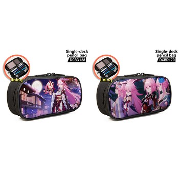 MmiHoYo game single deck pencil bag pen bag