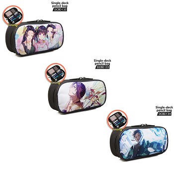 Demon Slayer anime single deck pencil bag pen bag