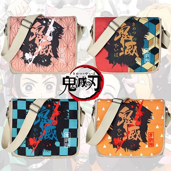 Demon Slayer anime canvas satchel shoulder bag