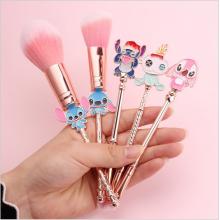 Stitch  anime makeup brush(5pcs a set)