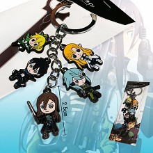 Sword Art Online anime key chain