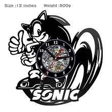 Sonic the Hedgehog anime wall clock