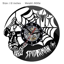 Spider Man anime wall clock