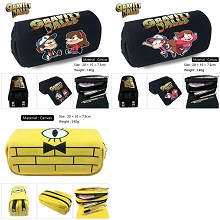 Gravity Falls anime canvas pen bag pencil bag